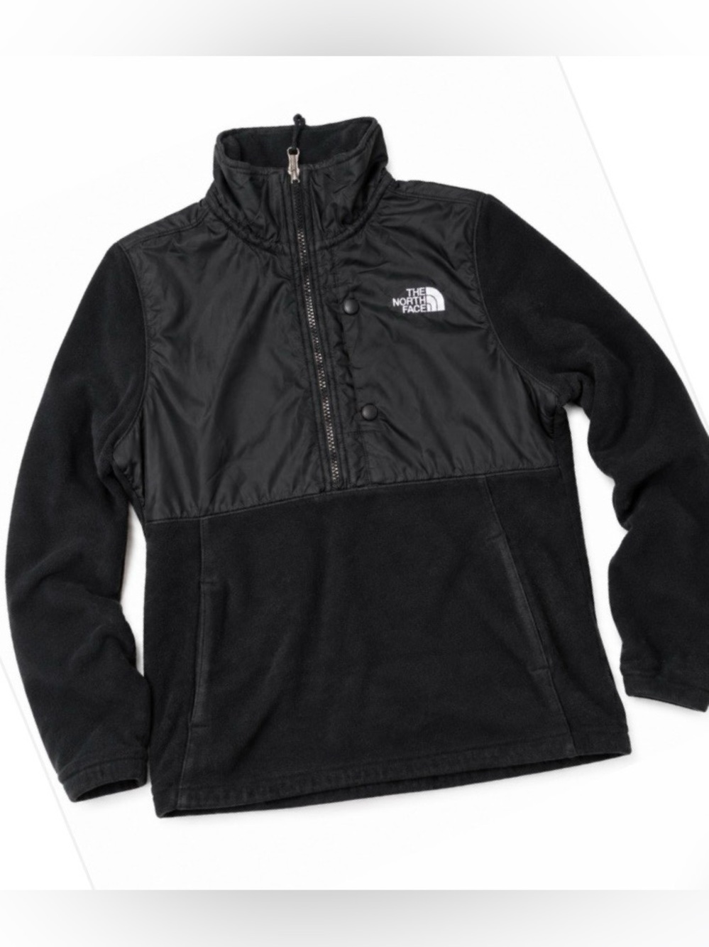 The North Face Black Half-Zip Fleece Pullover